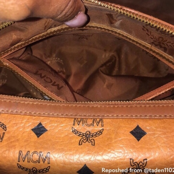 RARE HP mcm cognac papillon bag purse sale - Picture 12 of 12